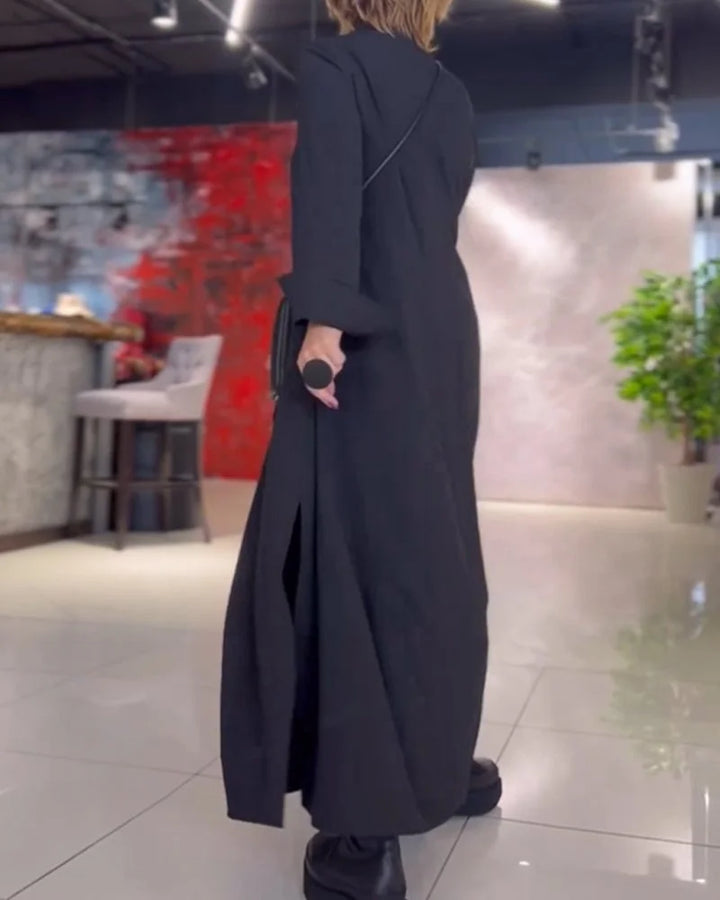 Druvelis™ Long Dress with Slit