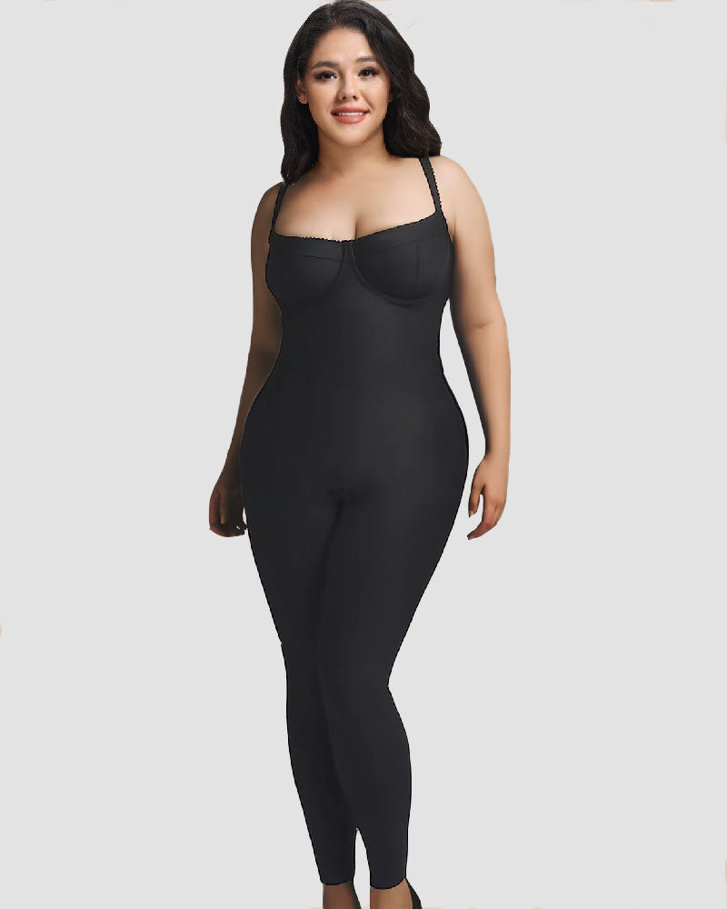 Mia™ Fashionable Sleeveless Leopard Jumpsuit