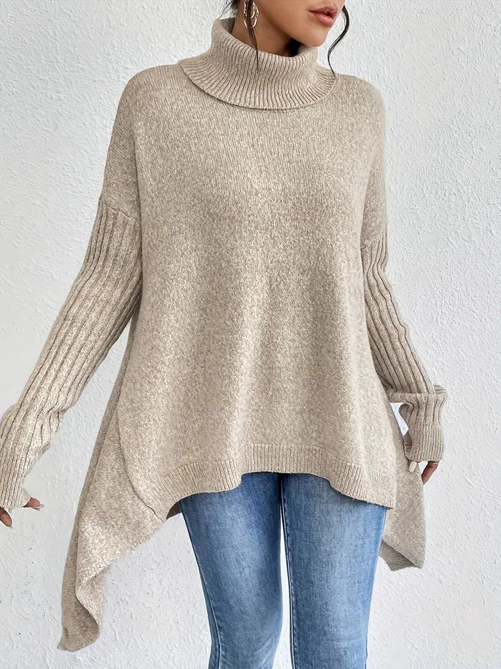 Sarvion™ Langer Turtleneck Sweater