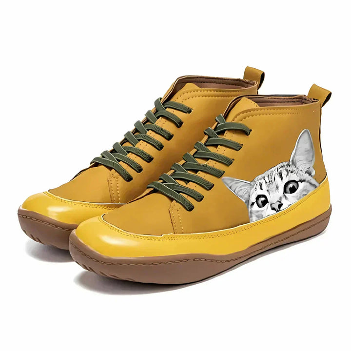 Thavriel™ ankle boots for cat lovers