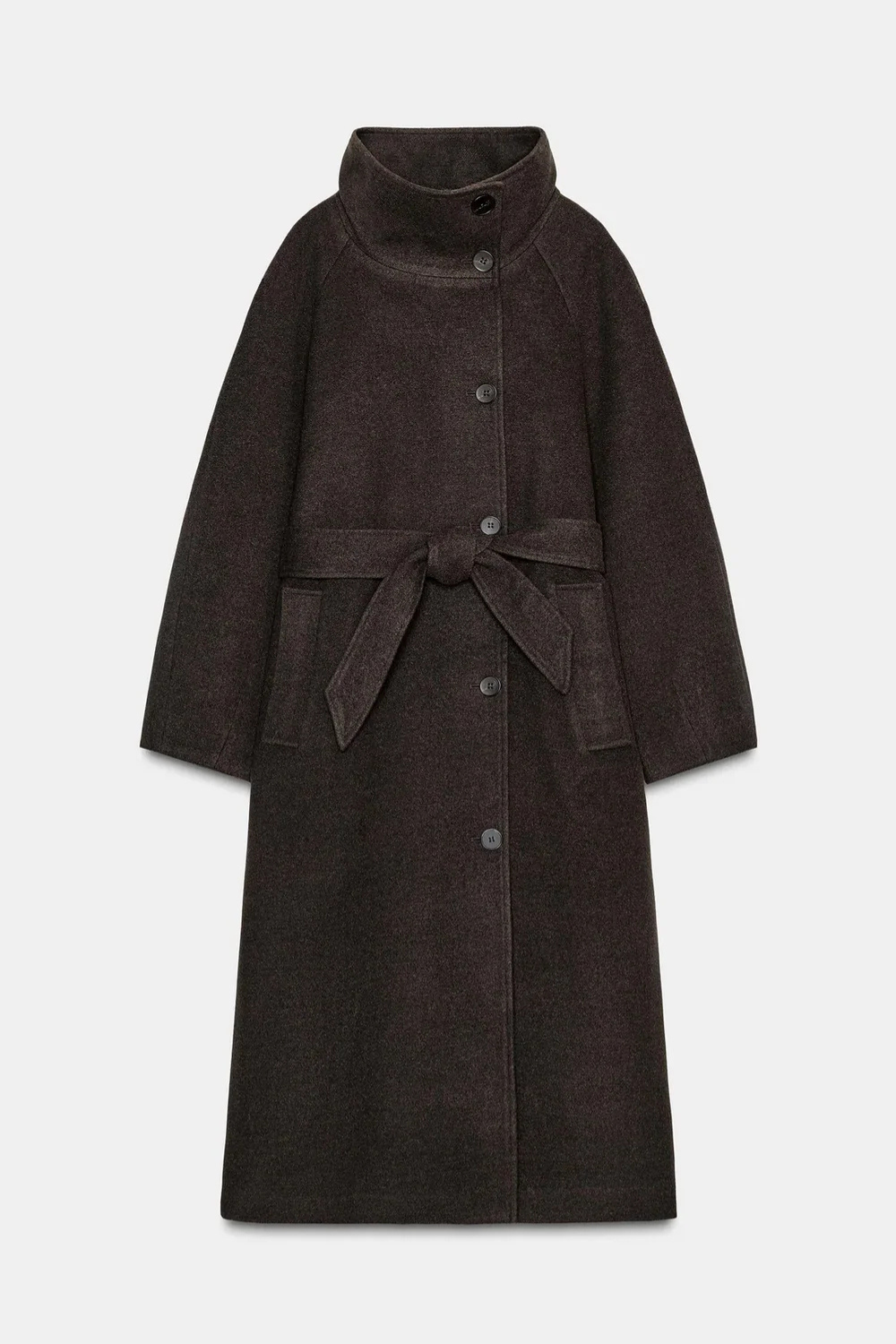 Lyran™ Wrap Coat with Collar