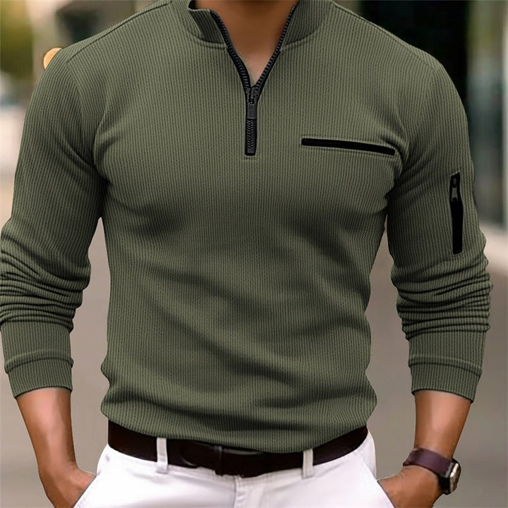Relix™ long-sleeve zipper shirt