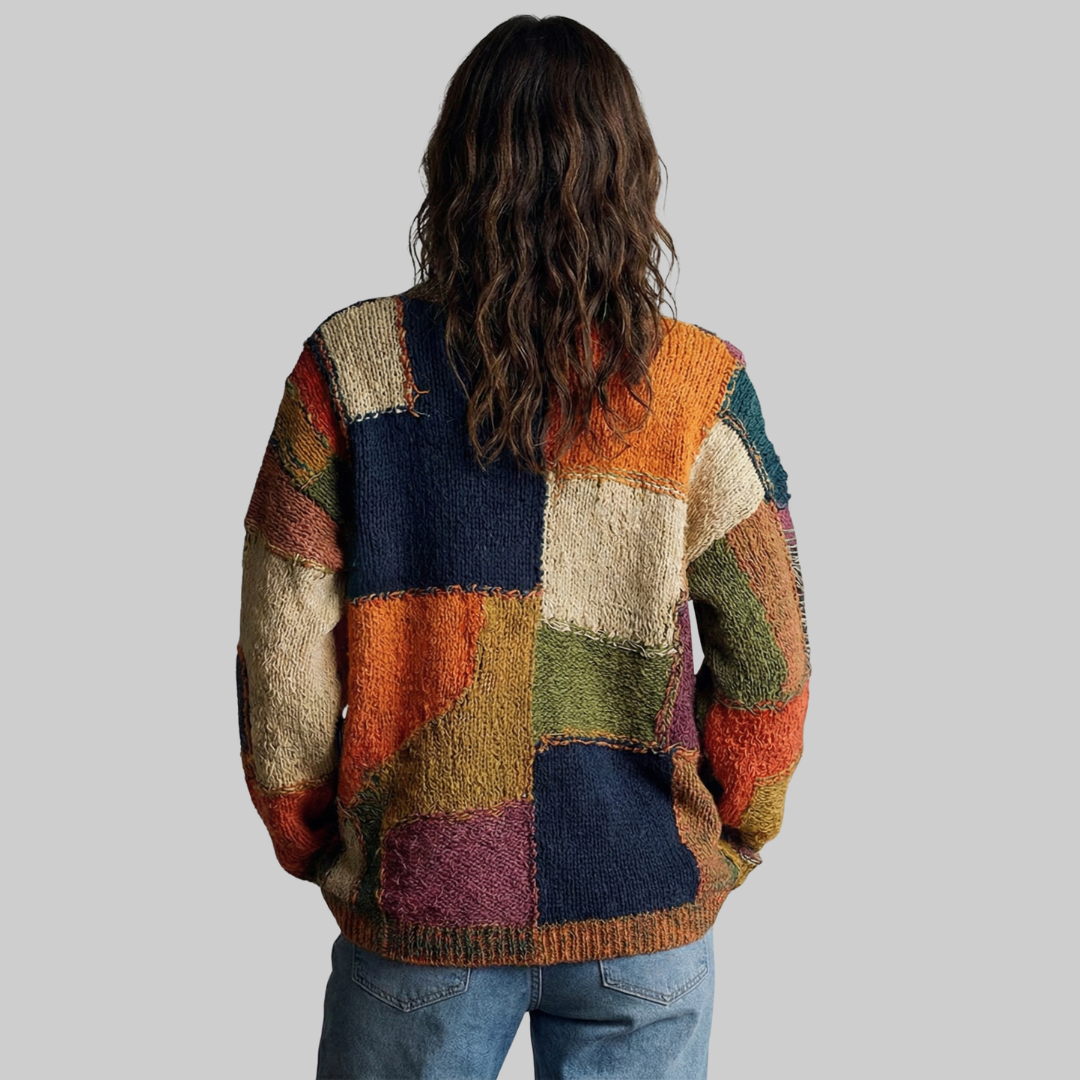 Zairon™ Artistic Knit Top