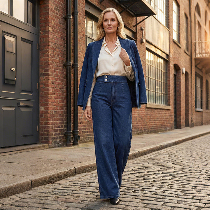 Wexia™ High-Waist Wide Jeans