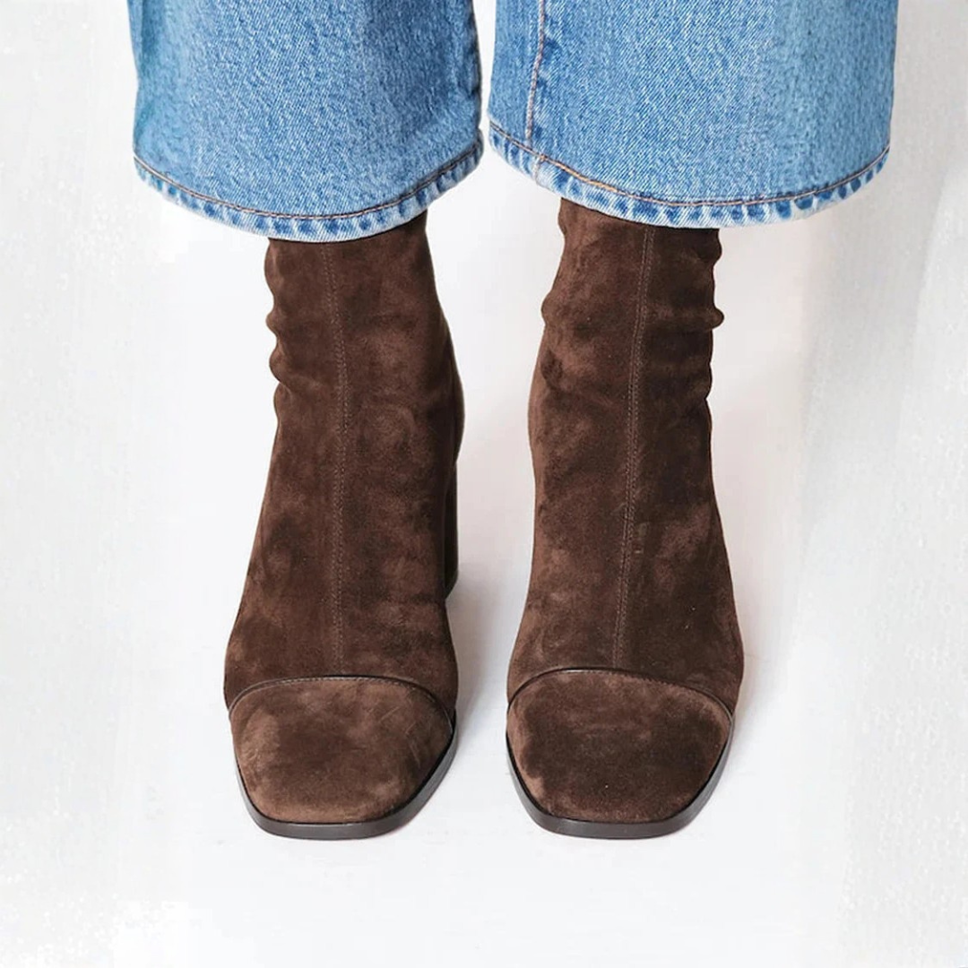 Fioren™ Soft Block Heel Ankle Boots
