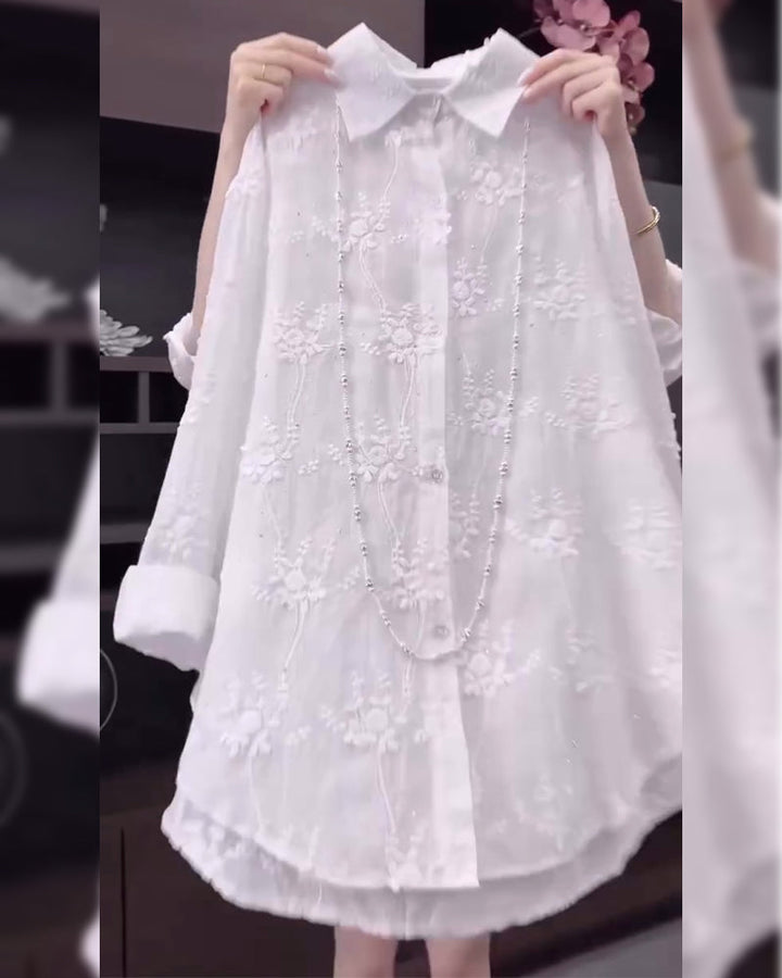 Emvora™ Embroidered Drop Shirt