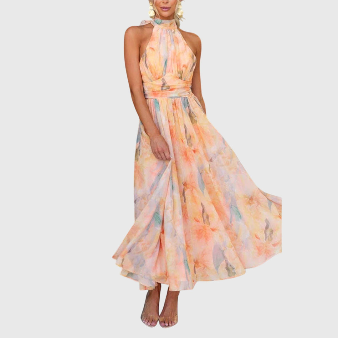 Celvra™ Halter Maxi Dress