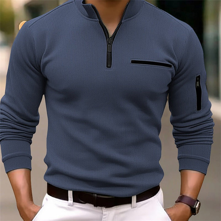 Relix™ long-sleeve zipper shirt