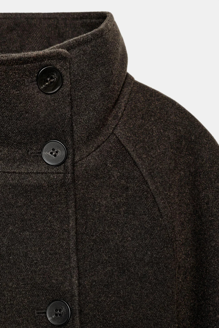 Lyran™ Wrap Coat with Collar