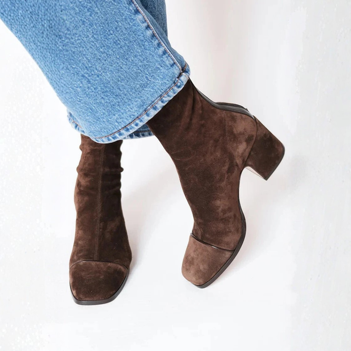 Fioren™ Soft Block Heel Ankle Boots