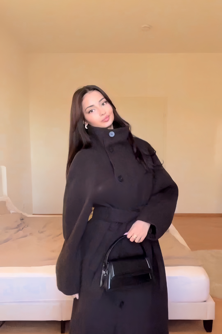 Lyran™ Wrap Coat with Collar