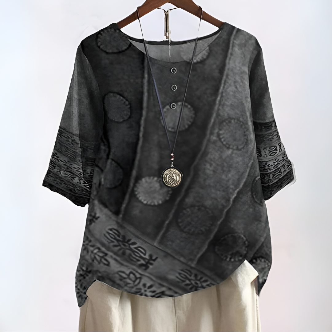 Marvella™ Bohemian V-Neck Shirt