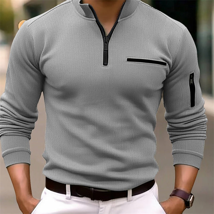 Relix™ long-sleeve zipper shirt
