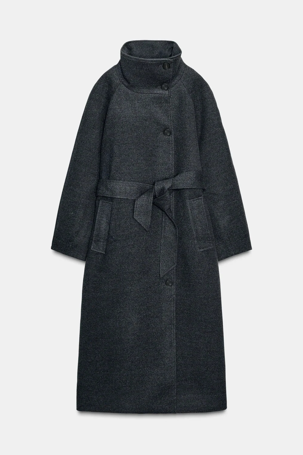 Lyran™ Wrap Coat with Collar