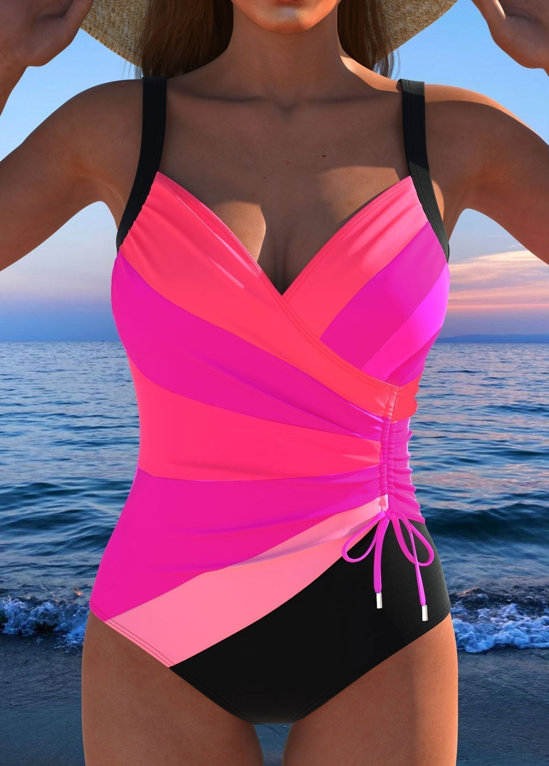 Brionis™ Stylish Surplice Swimsuit
