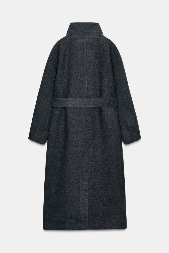 Lyran™ Wrap Coat with Collar