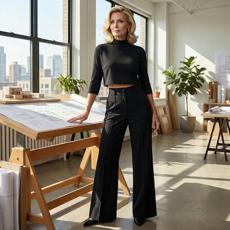 Elvora™ Crop Wide-Leg Set