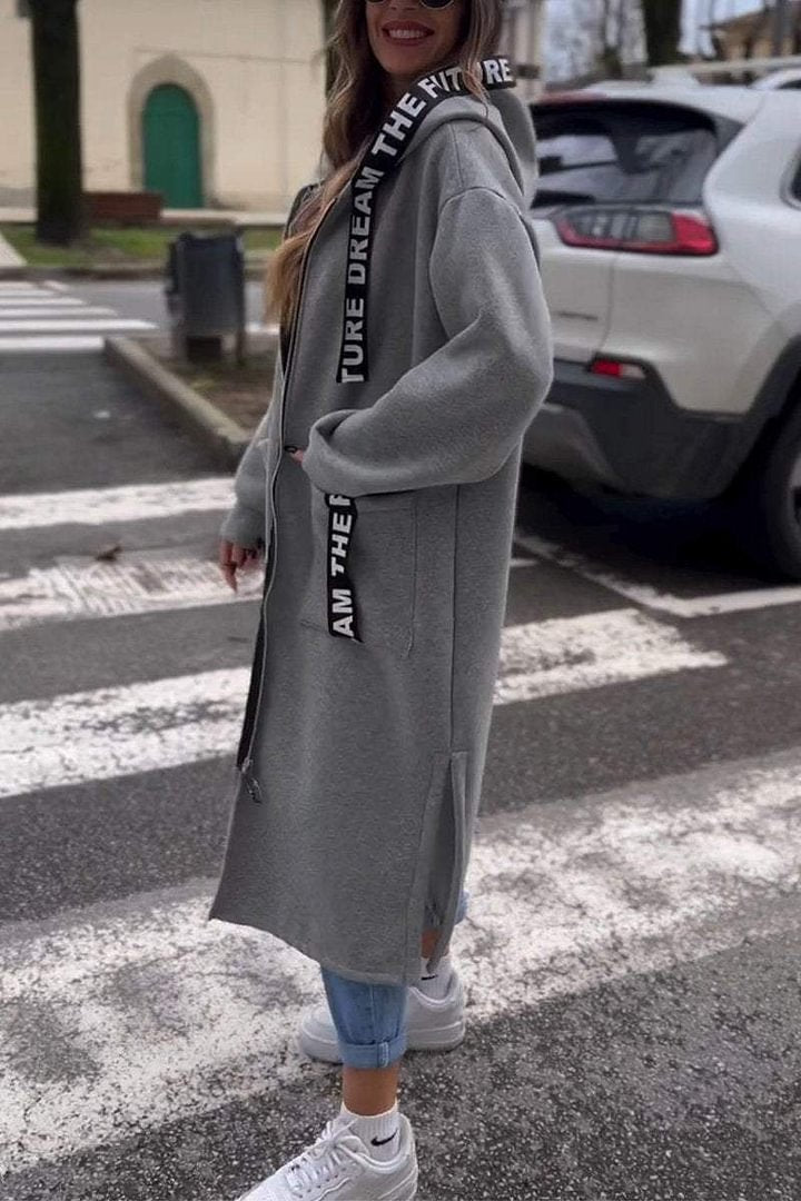 Averionne™ Long Hooded Jacket
