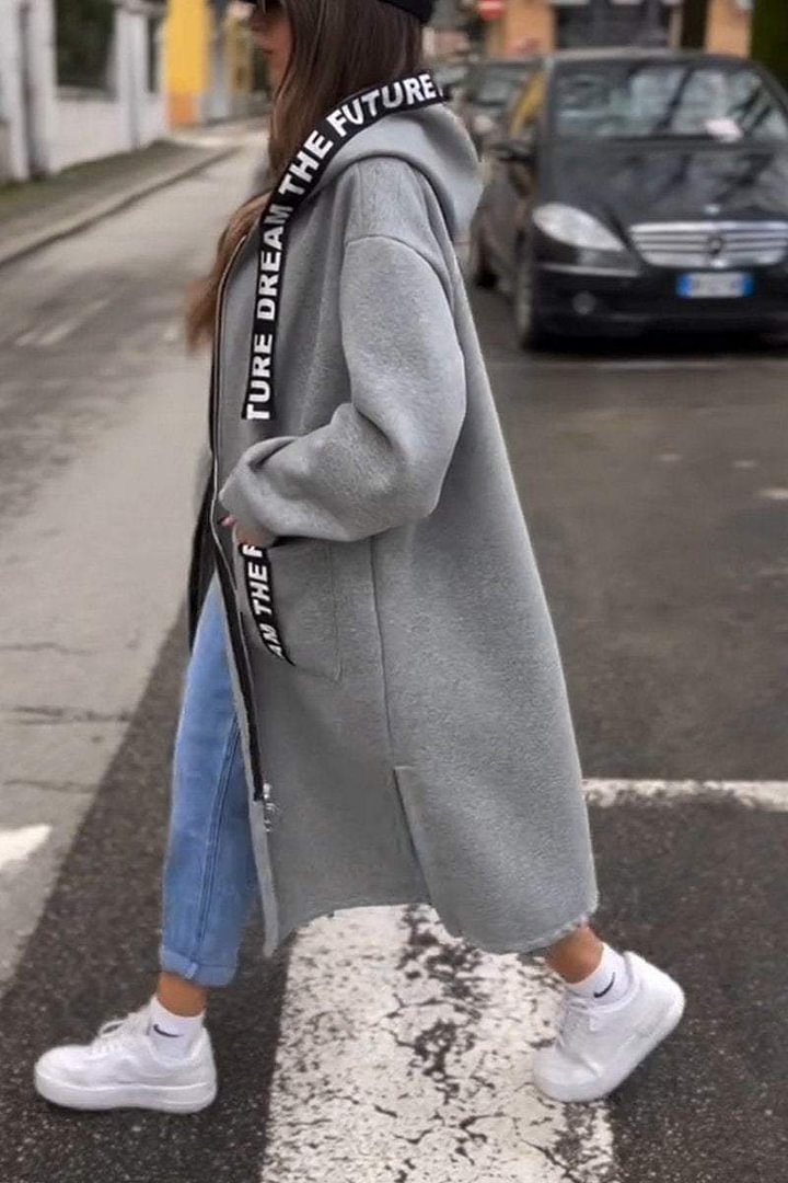 Averionne™ Long Hooded Jacket