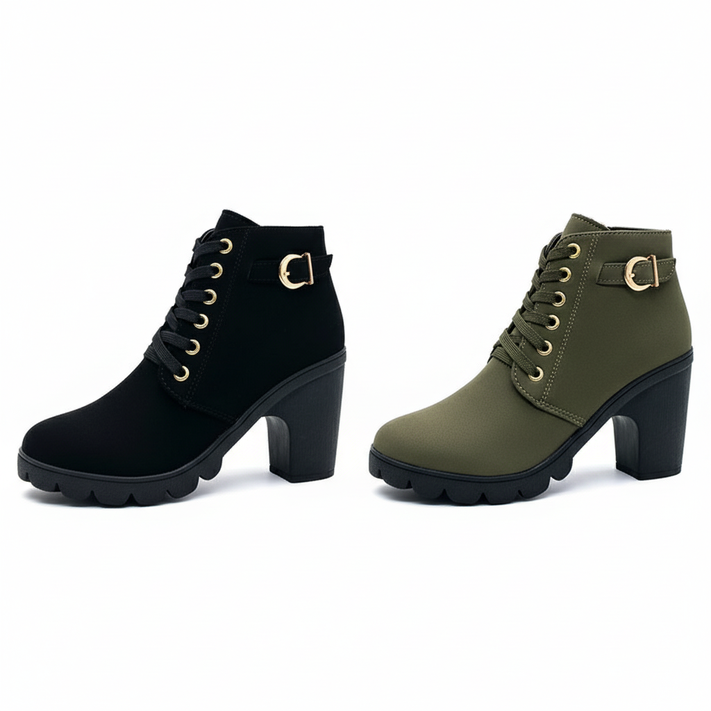 Olyvaris™ ankle boots with block heel