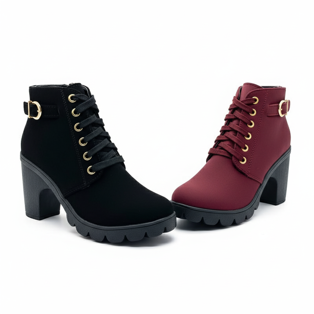 Olyvaris™ ankle boots with block heel