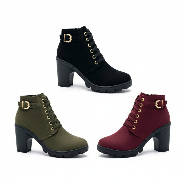 Olyvaris™ ankle boots with block heel