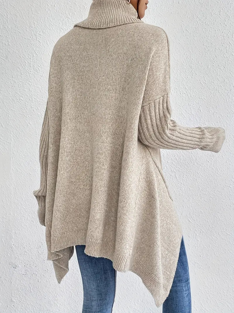 Sarvion™ Langer Turtleneck Sweater