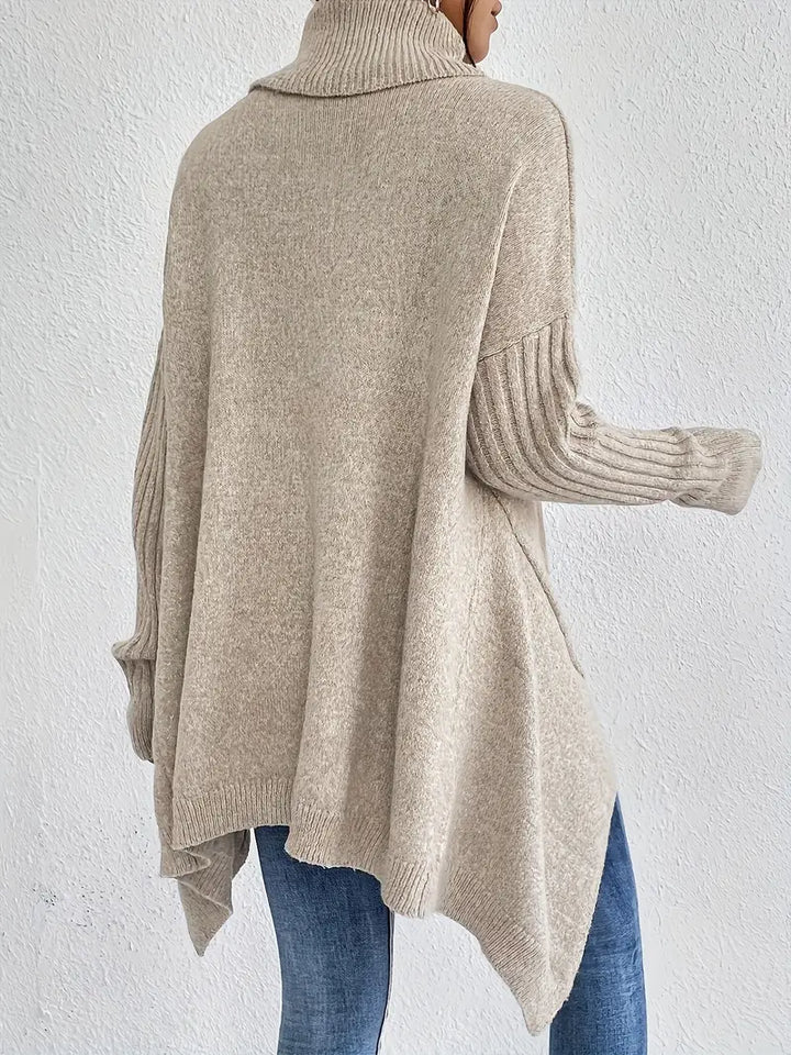 Sarvion™ Langer Turtleneck Sweater
