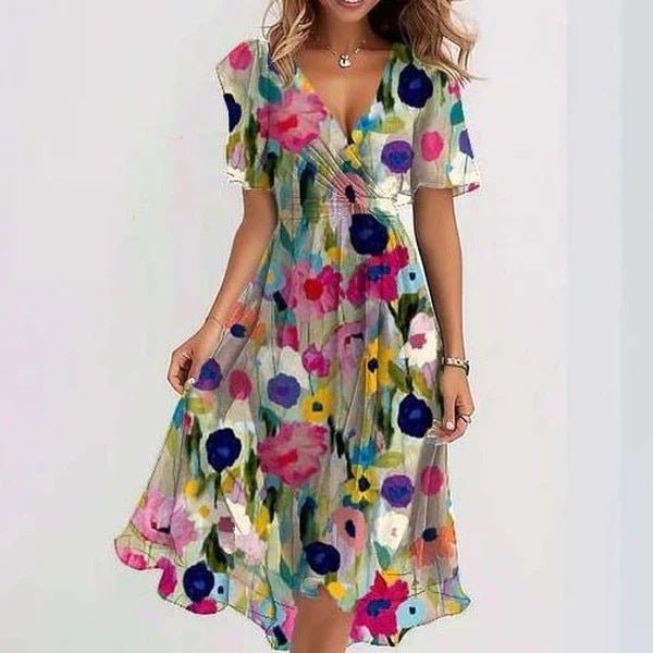 Margelle™ Floral Flow Dress