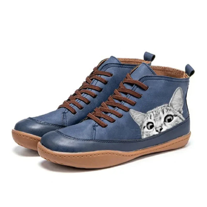 Thavriel™ ankle boots for cat lovers