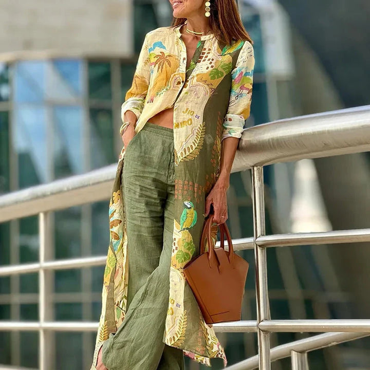 Caelis™ Elegant Two-Piece Set with Coordinated Look