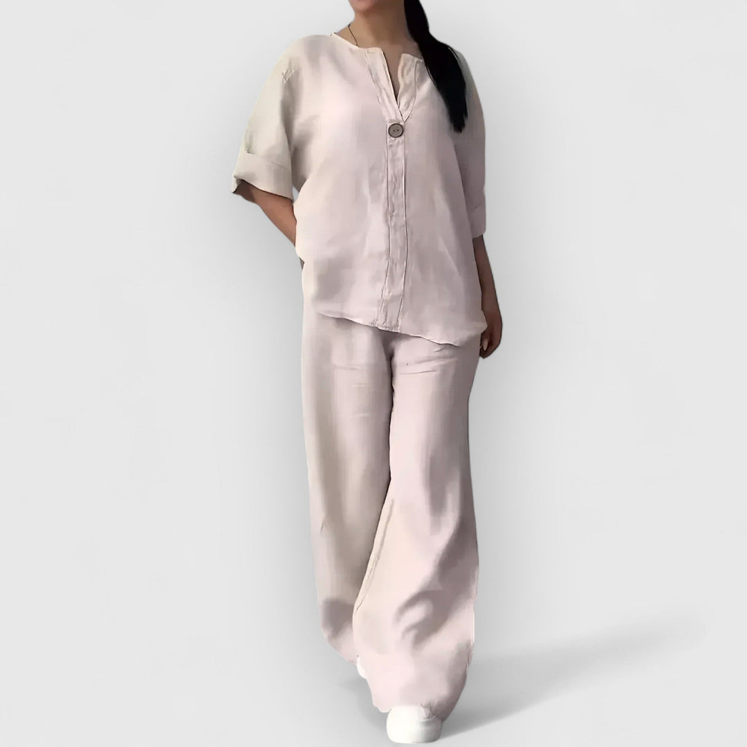 Caleno™ two-piece set with summery flair