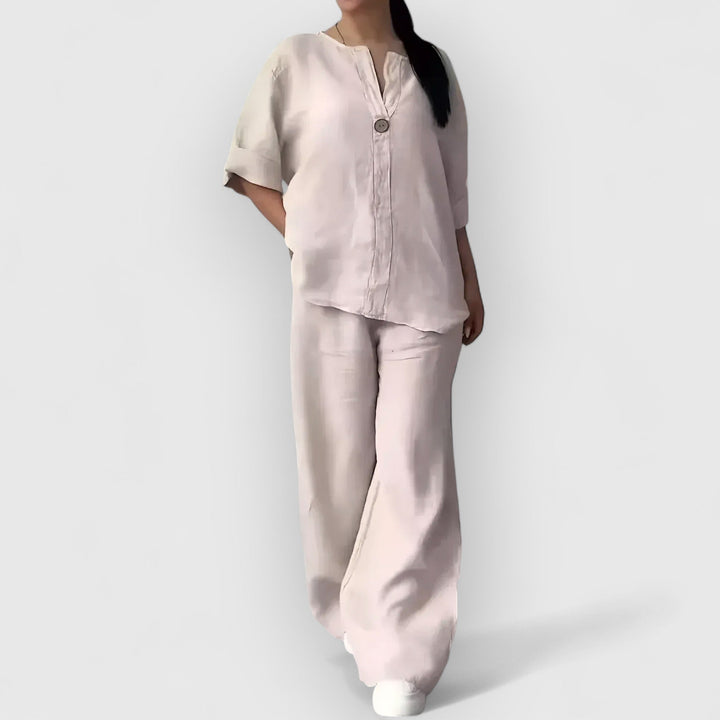 Caleno™ two-piece set with summery flair