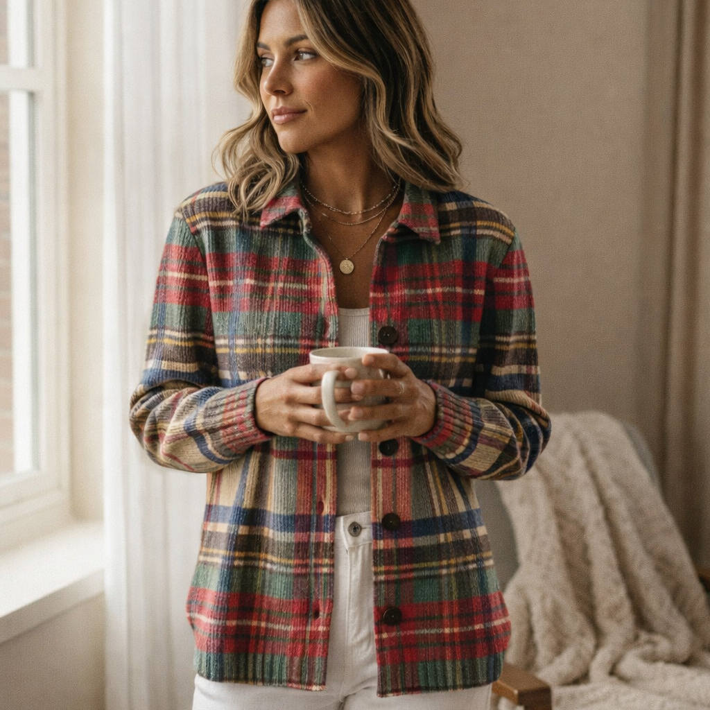 Milra™ Checked Blouse