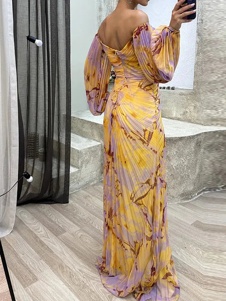 Glorina™ Strappy Dress in Feminine Style