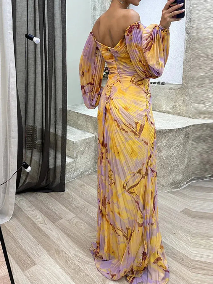 Glorina™ Strappy Dress in Feminine Style