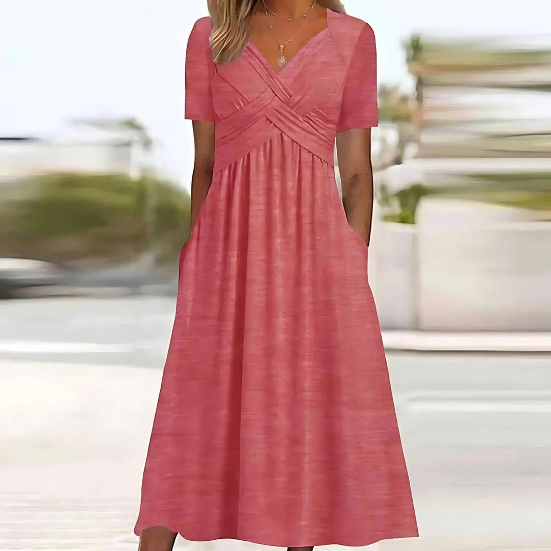 Nirela™ Elegant Midi Dress