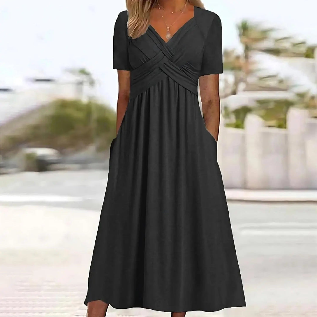 Nirela™ Elegant Midi Dress