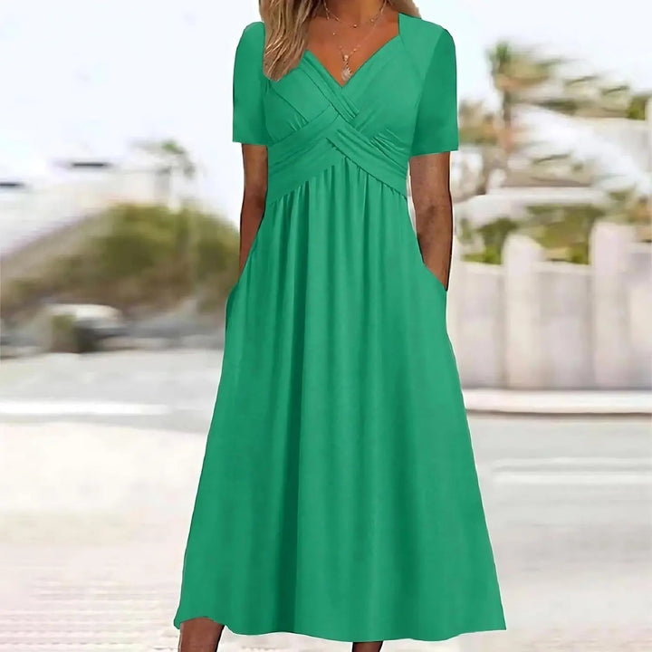 Nirela™ Elegant Midi Dress