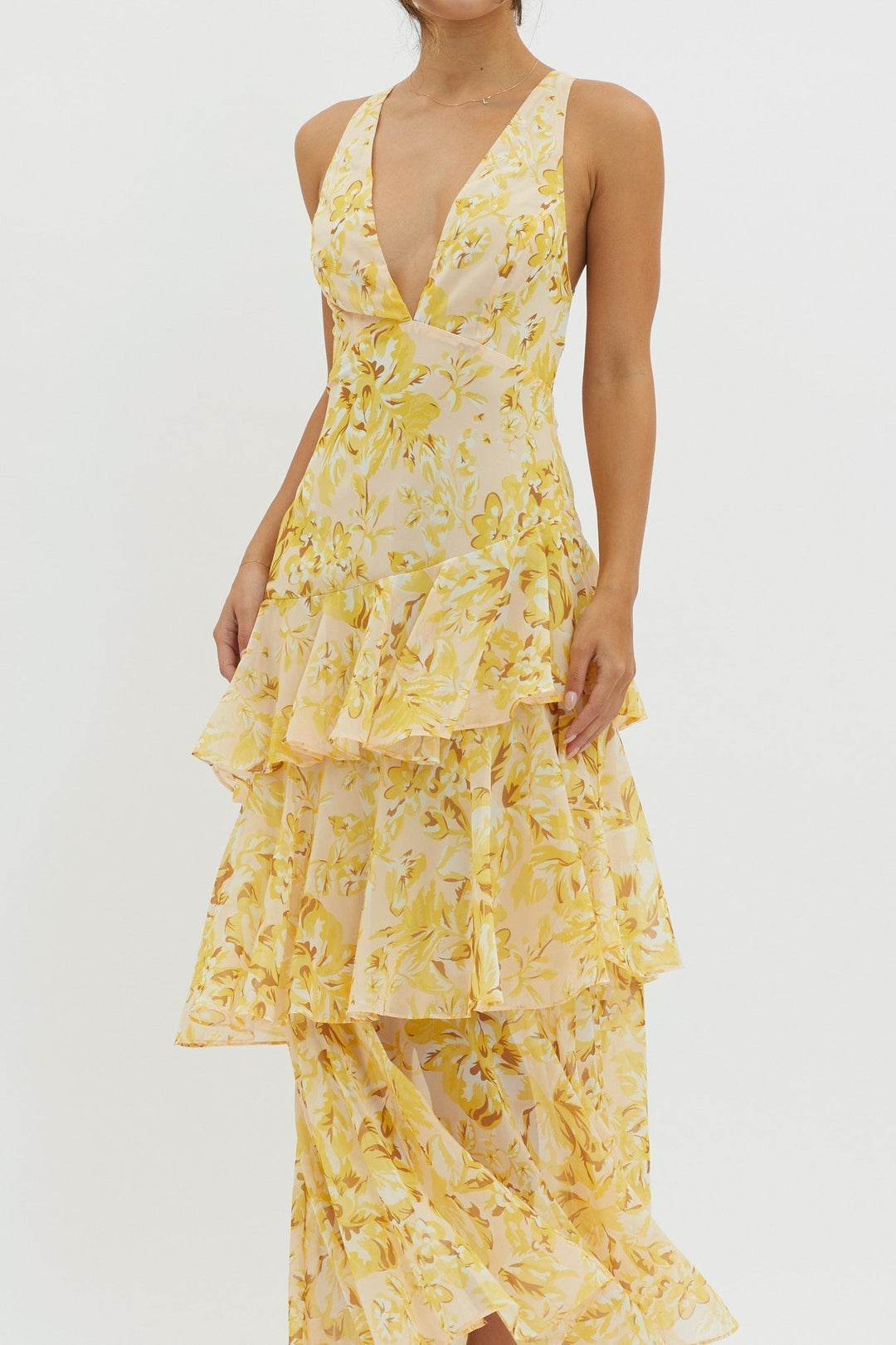 Lenora™ midi dress with floral print