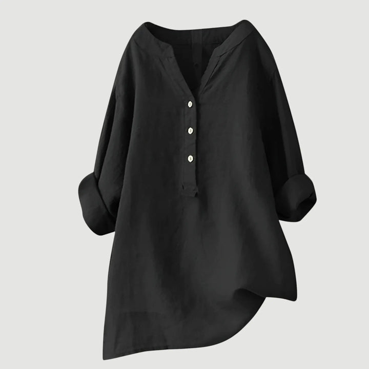 Lero™ Airy Shirt with Button Placket