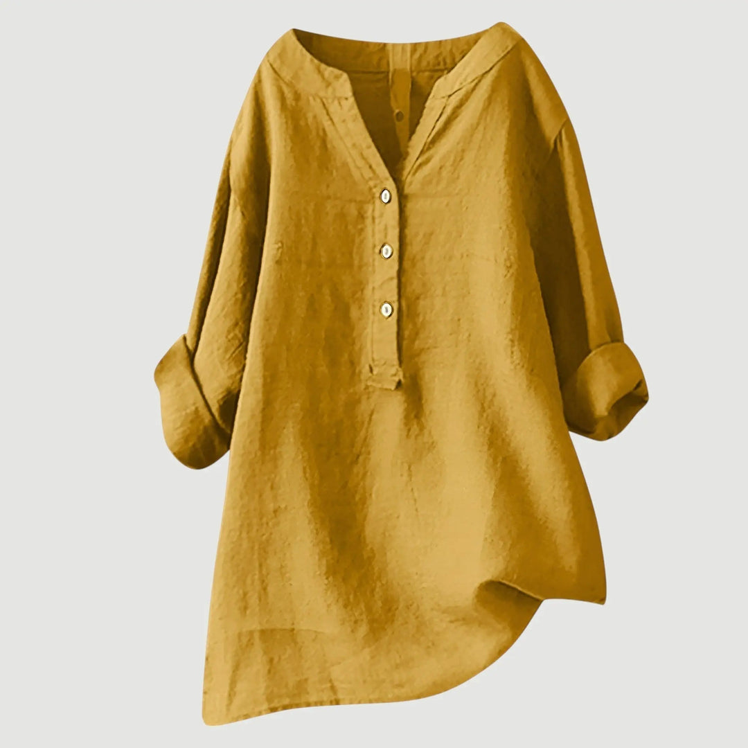 Lero™ Airy Shirt with Button Placket