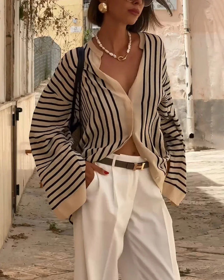Malric™ Striped Casual Shirt