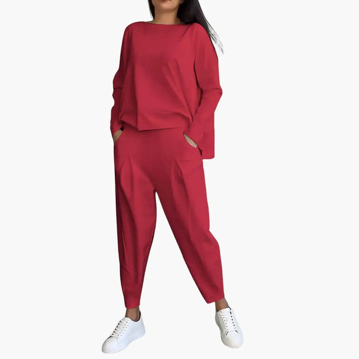 Marla™ Two-Piece Set with Crew Neck