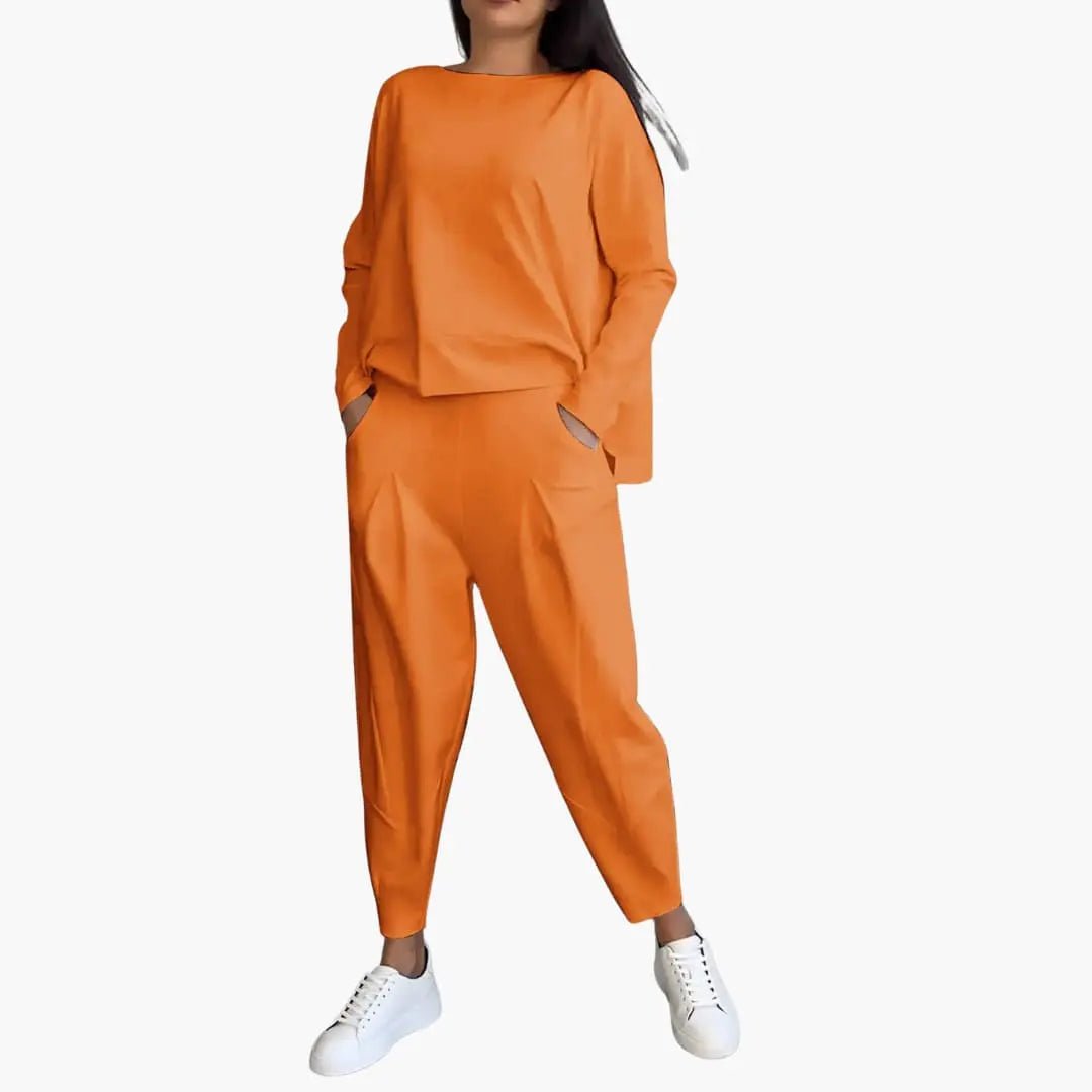 Marla™ Two-Piece Set with Crew Neck
