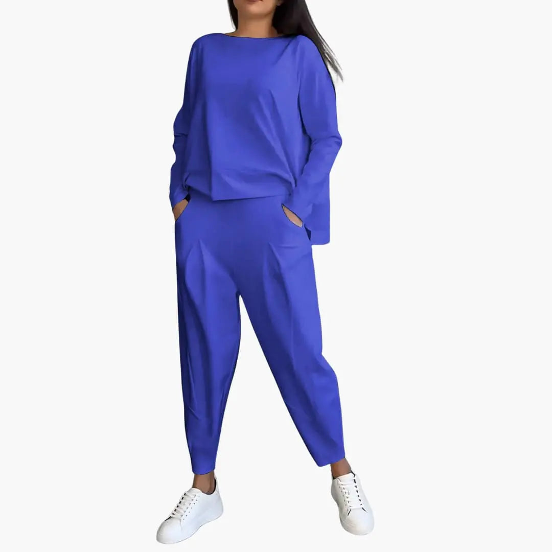 Marla™ Two-Piece Set with Crew Neck