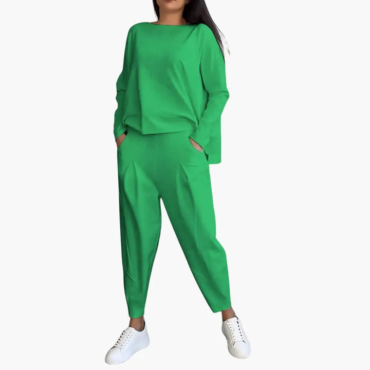 Marla™ Two-Piece Set with Crew Neck