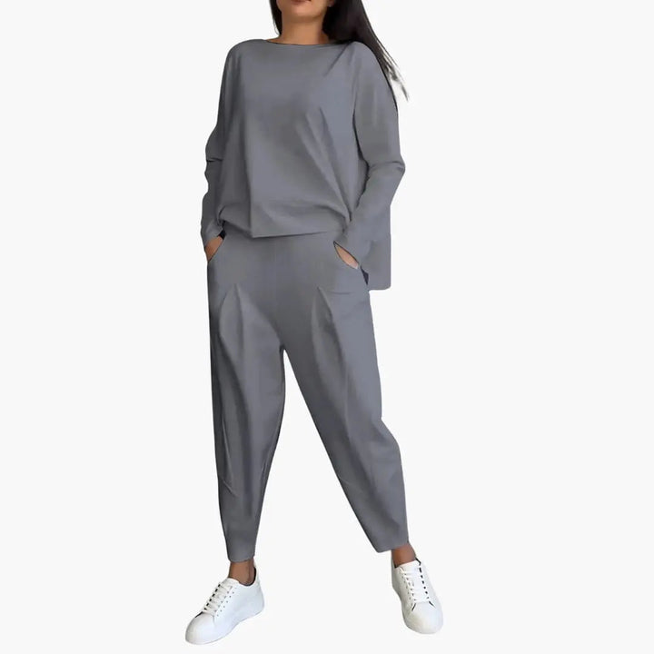 Marla™ Two-Piece Set with Crew Neck