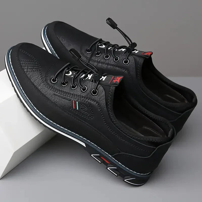 Marviero™ Handmade Oxford Lace-up Shoes