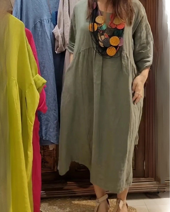 Oraya™ Airy Dress with Natural Flair